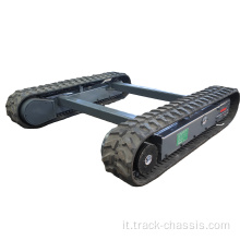 Chassis per binari in gomma ad alta capacità per escavatori crawler